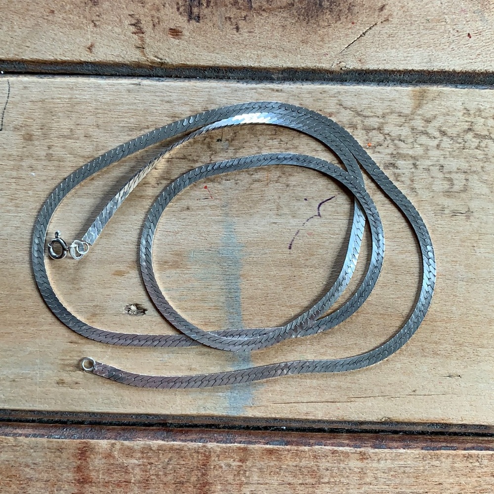 925 Sterling silver Italian snake Chain